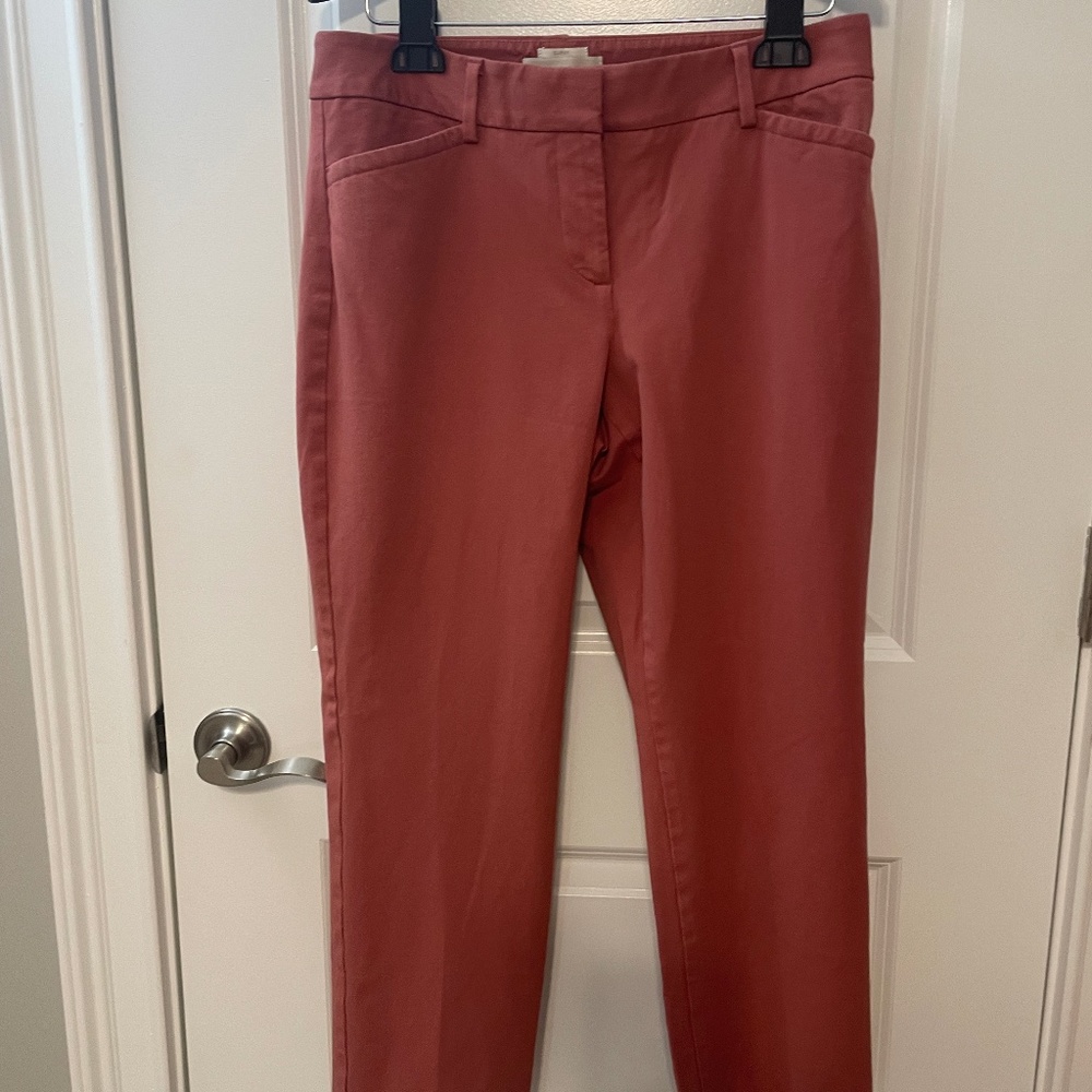 EUC Mauve Talbots curvy pants. 10p